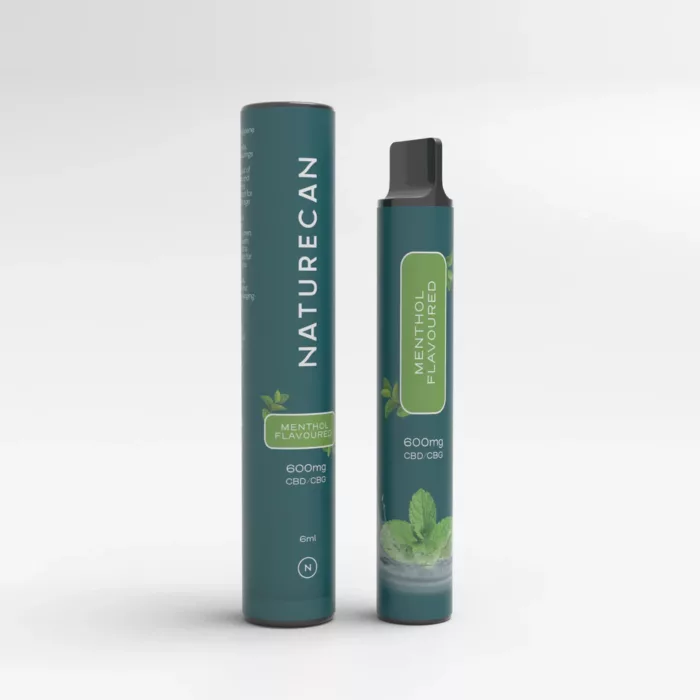 CBD vape - Naturecan menthol CBD vape penna
