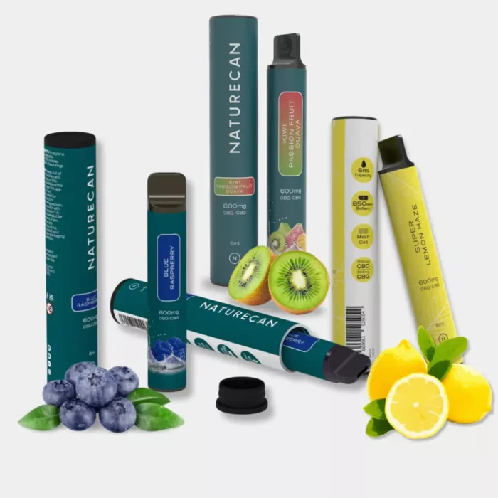 3-pack - Engångs CBD vape pennor