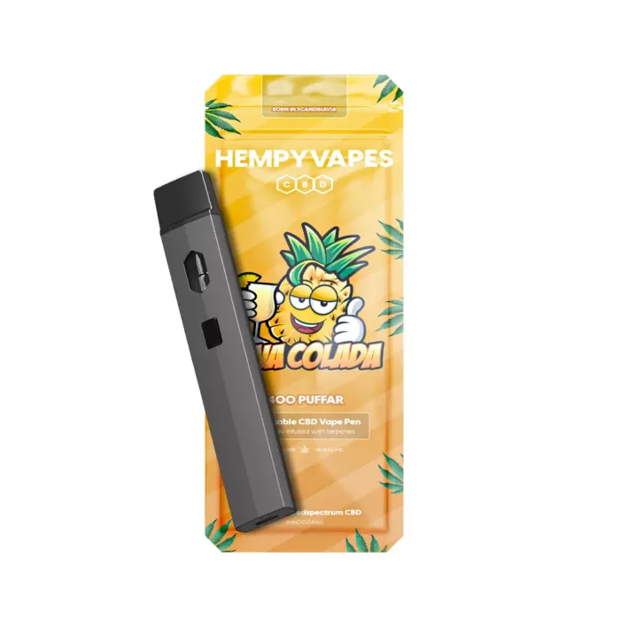 CBD vape - Pina colada engångsvape 1ml