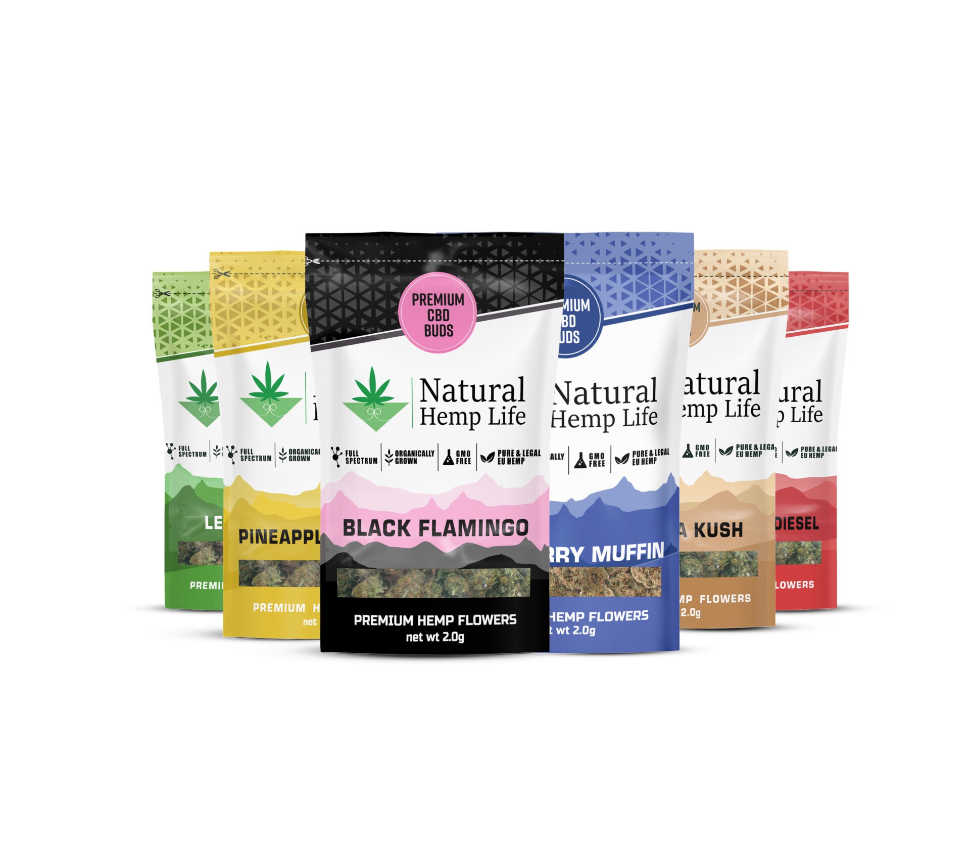 CBD Buds - Premium Provpaket