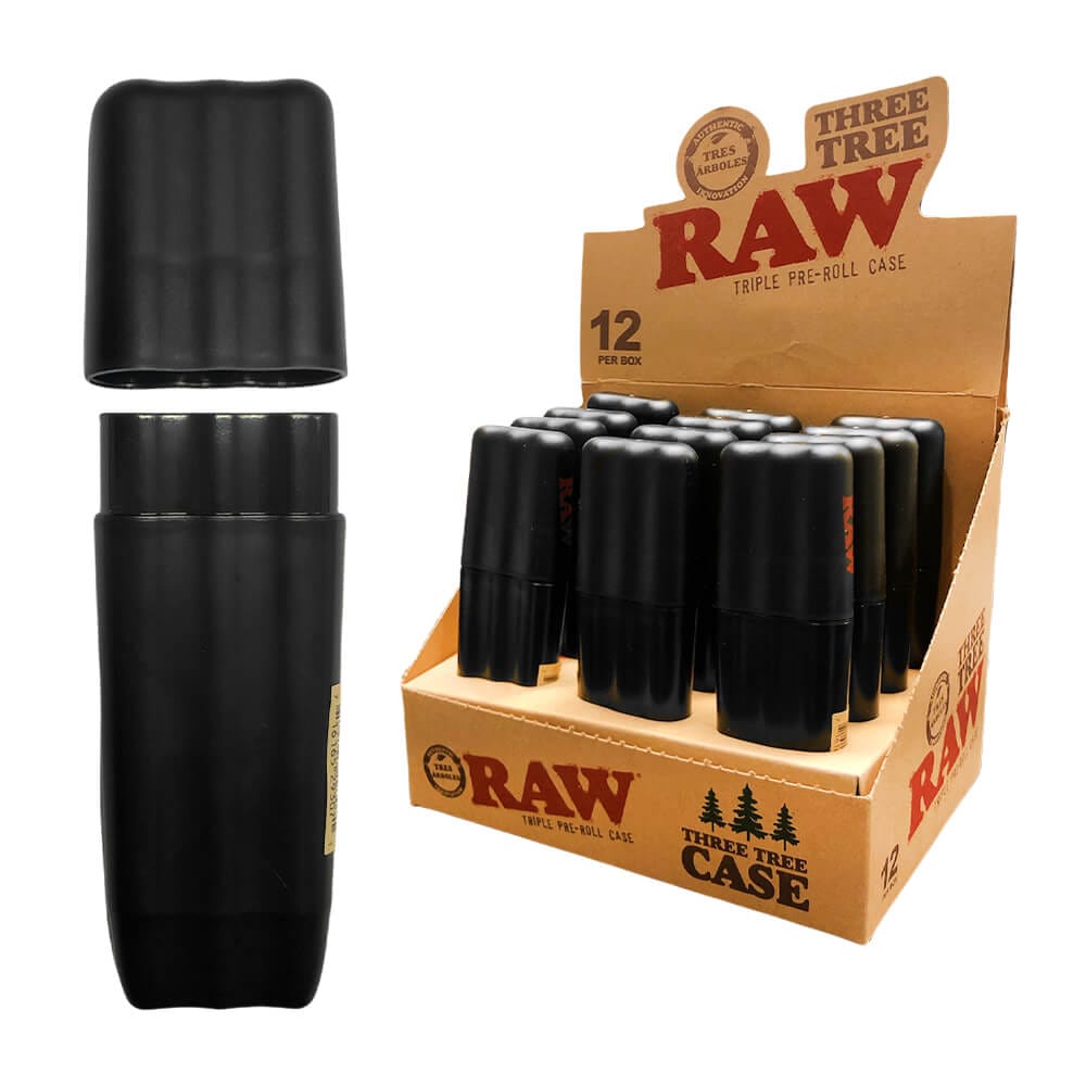 RAW Pre-Roll Case - Förvaring för 3 cones
